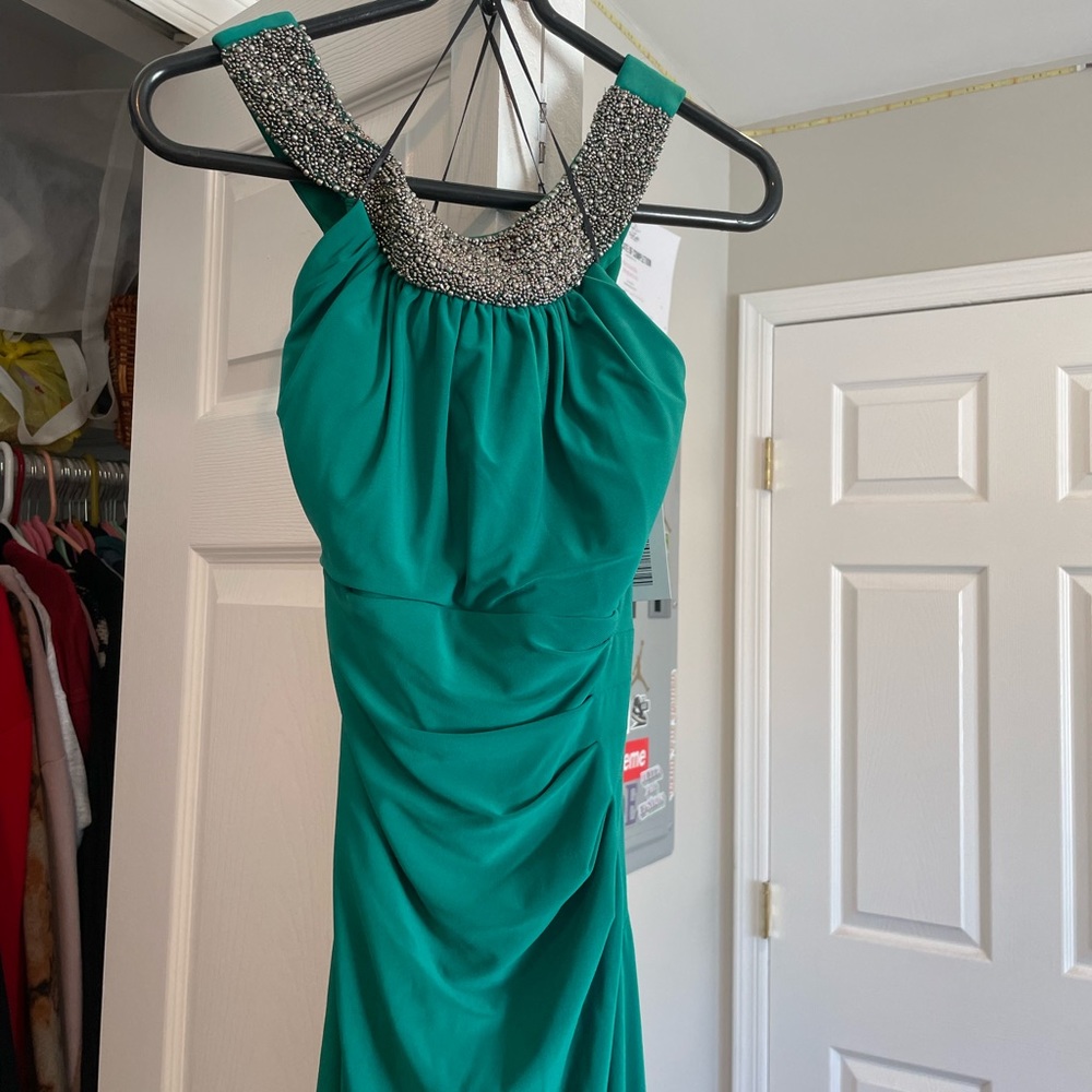 Green prom dress